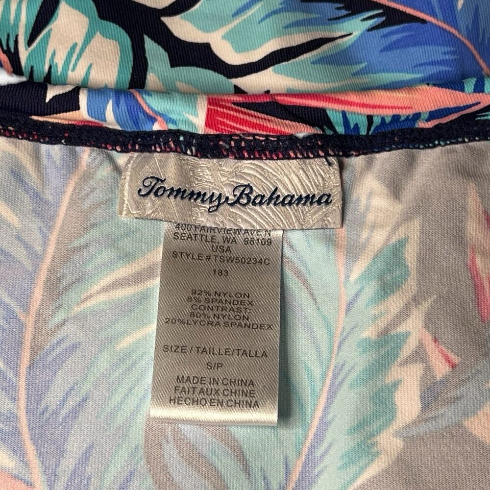 Tommy Bahama Vibrant Tropical Sleeveless Dress Womens Small Stretch Floral Beach - Picture 3 of 5